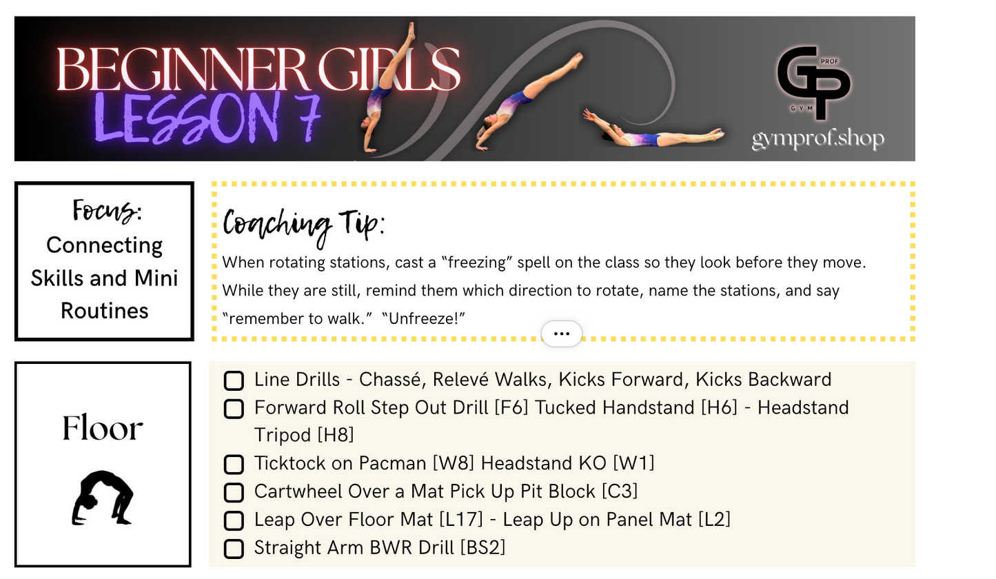 Beginner Lesson Plans 1-8 Combined