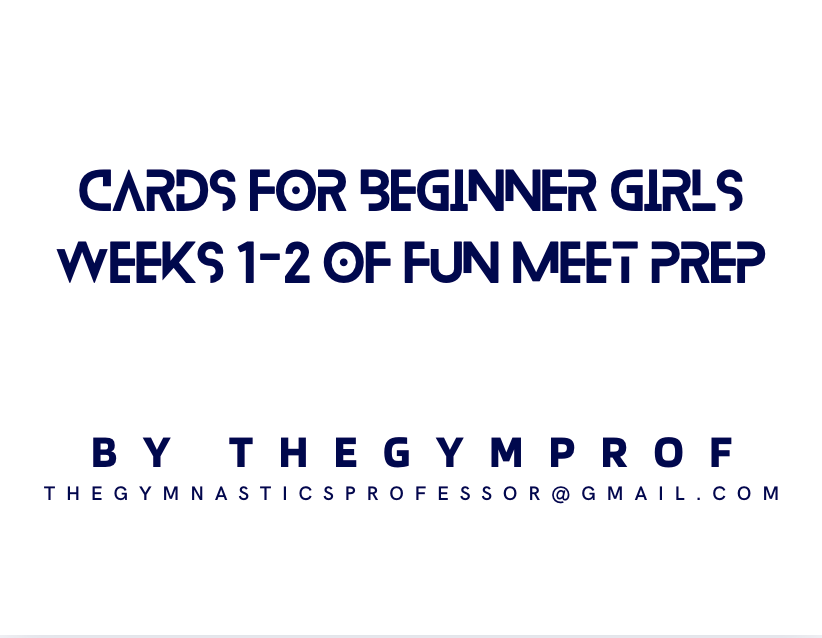 Pre-sale: 6 Week Beginner Lesson Plans for End of Year Routines on All Girls Events